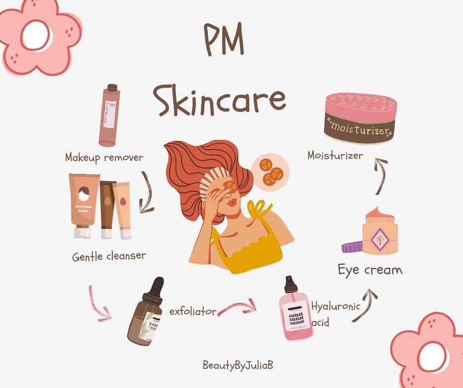 A well rounded PM routine ✨

#skincare #skincareroutine #facial #nighttime #skin 

Follow for more 💕