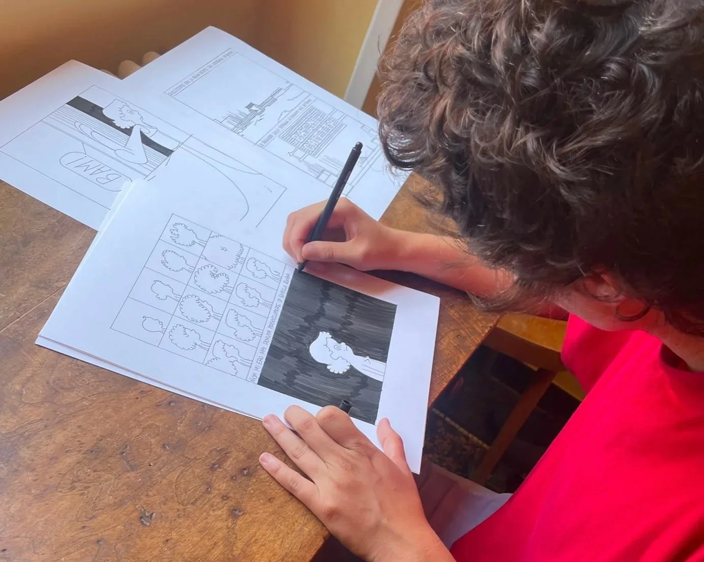CORSO DI FUMETTO 9-14 anni- settembre 2026