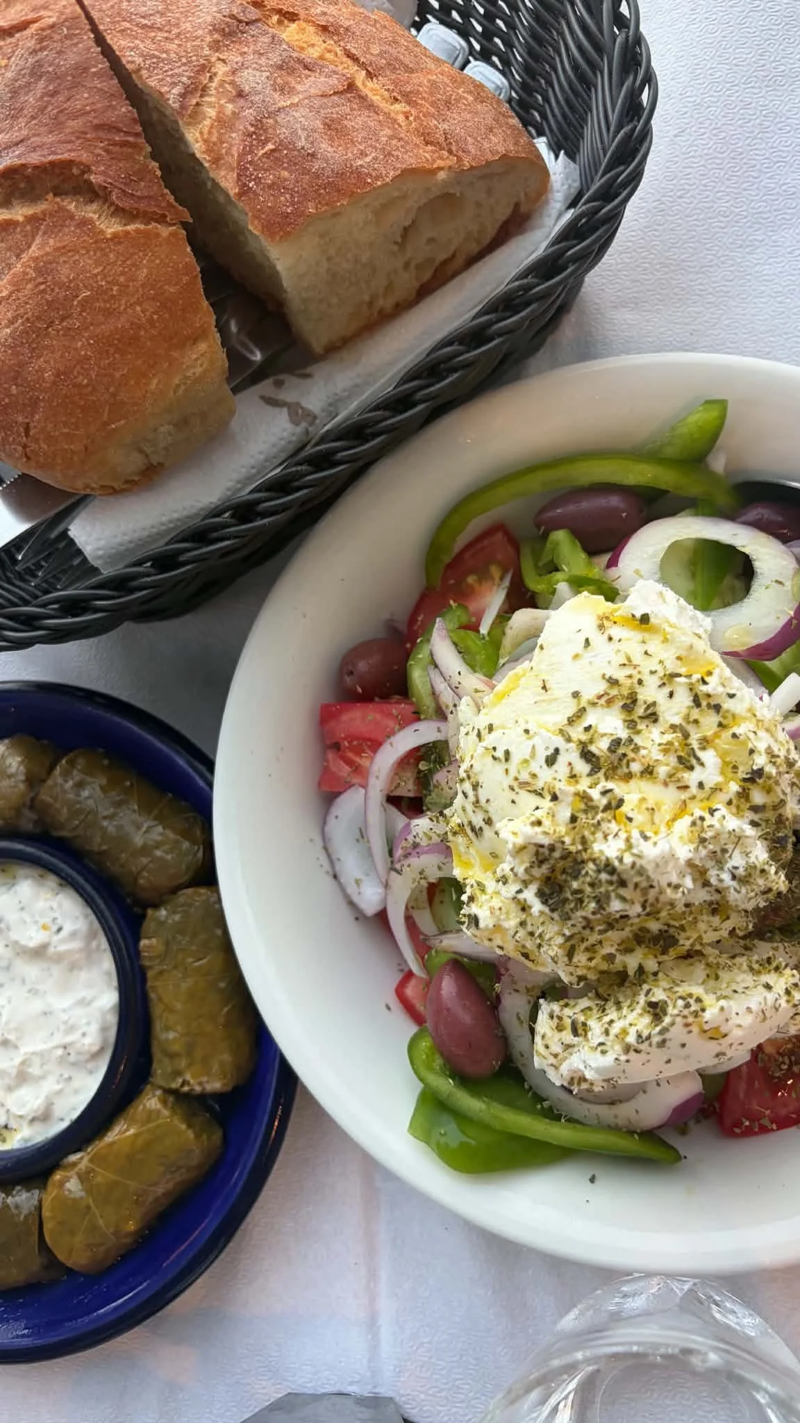 2nd for Greek Salad - O'Hamos Restaurant Milos 