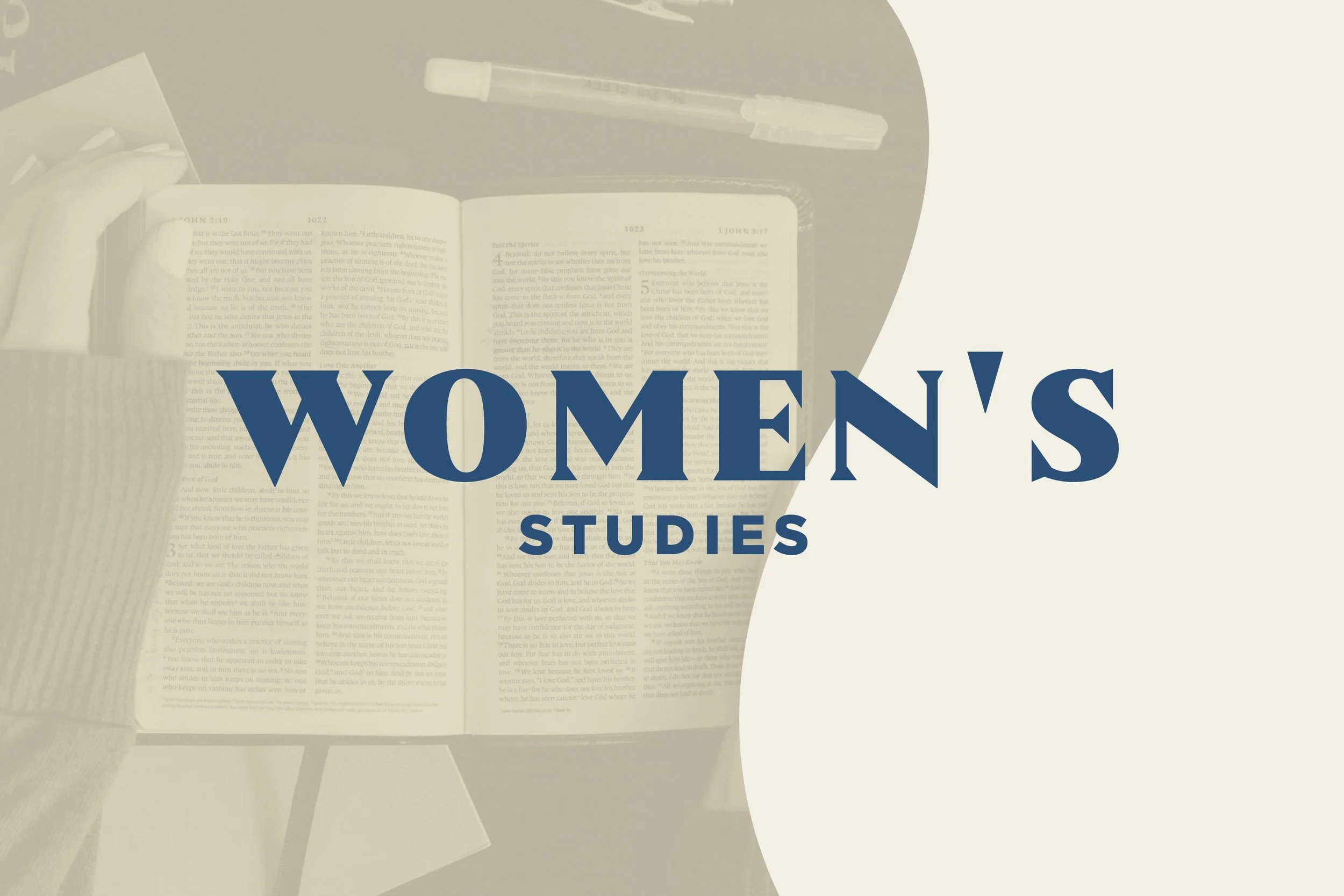 Women’s Bible Study Groups: Spring Semester 