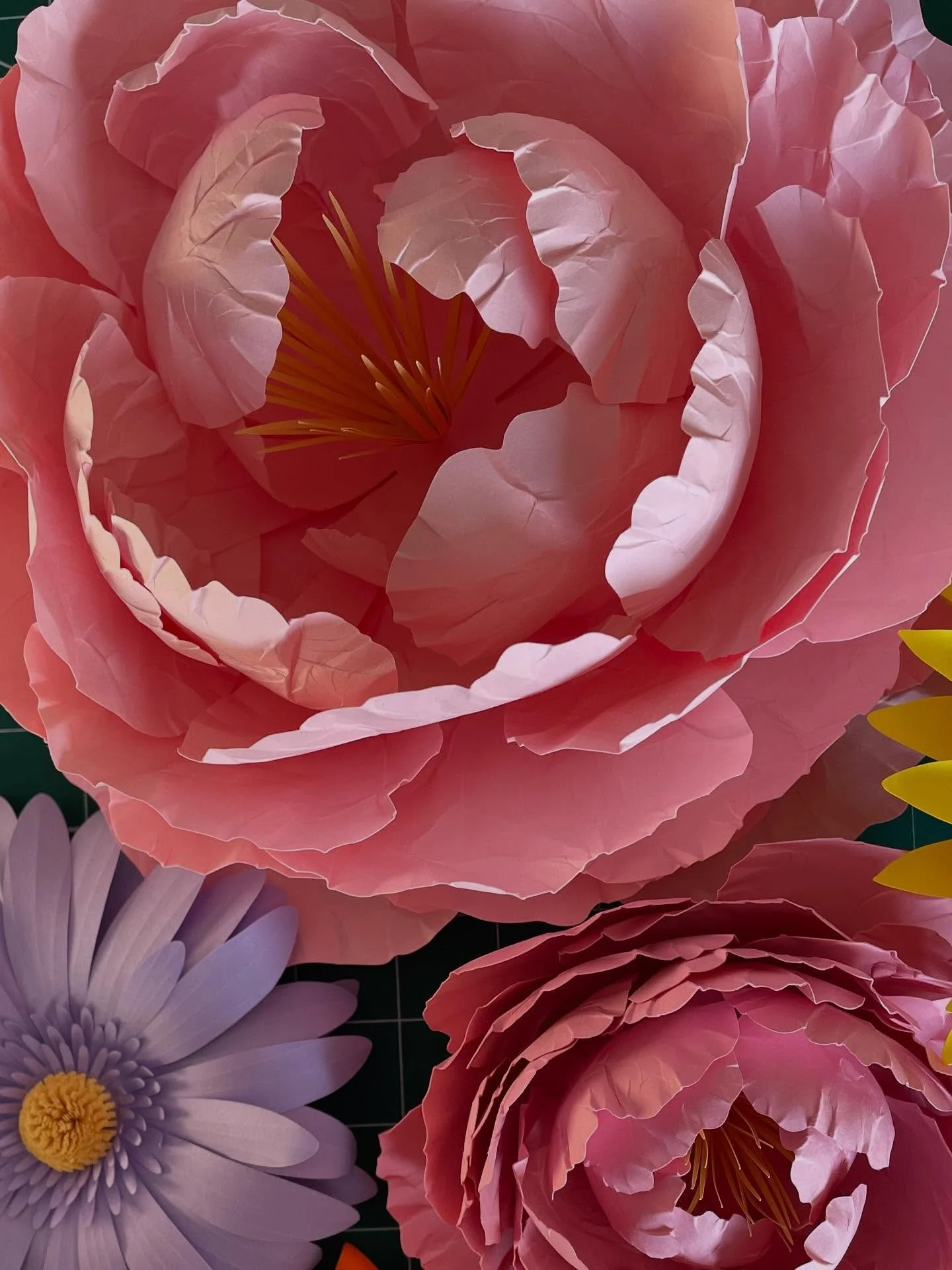 | PINK

A moment for the pink flowers that are always blooming 🌸 Something so beautiful in the simple forms that come alive with handcrafted details, embossing, sculpting and scoring ✂️✨

#paperinstallation #paperartist #setdesign #installations #wi
