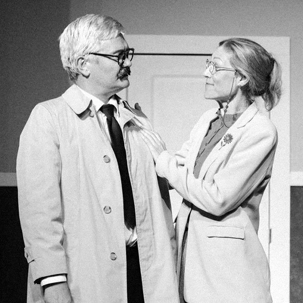 photo from the summer theatre production of an unnecessary farce