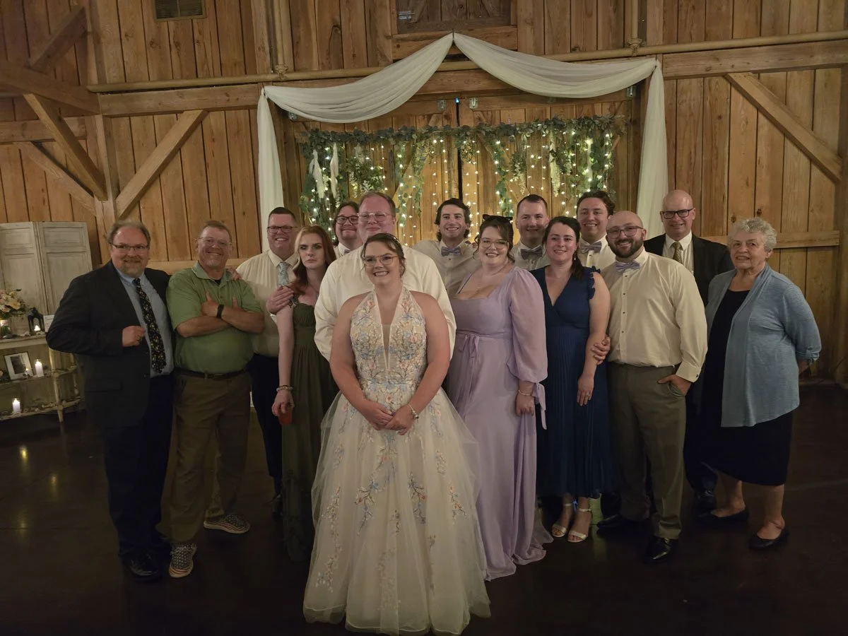 Peter Becker C 19 married Cassundra Schick on April 30, 2026 in Deland, FL.  The ceremony was officiated by the groom’s father Paul Becker C’92 and watched in spirit by the groom’s mother Kimberly Becker C 92.  The evening was a true Bearcat celebrat