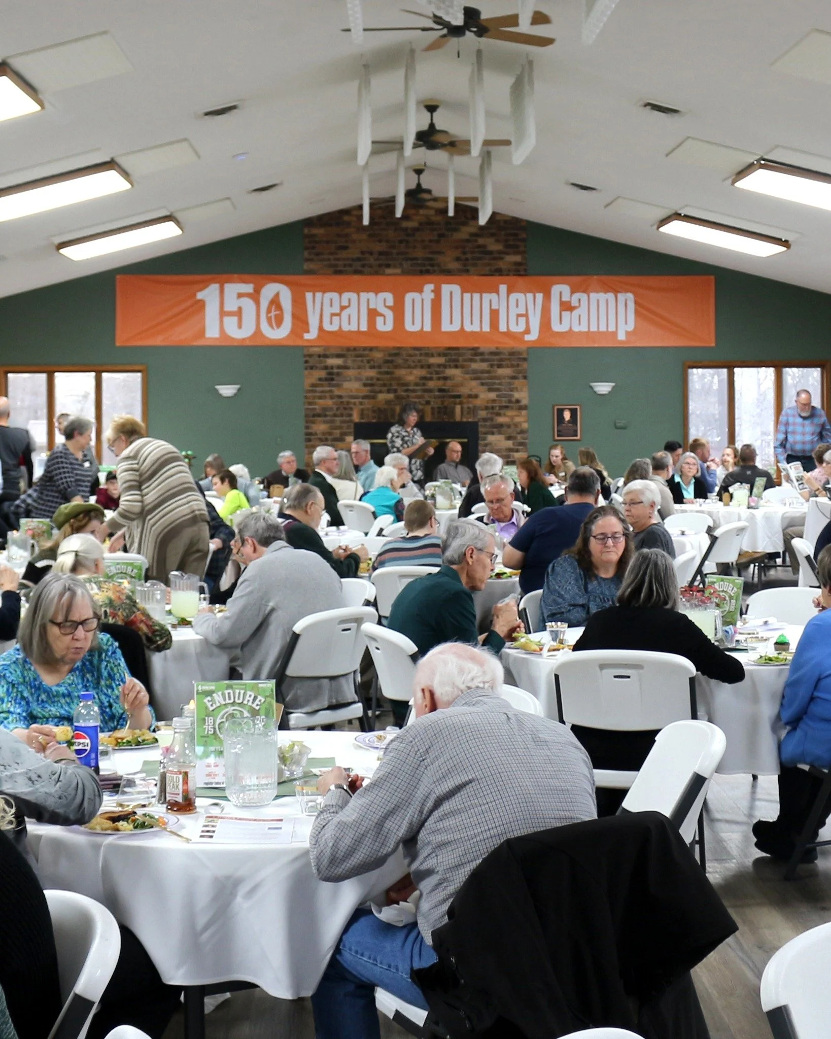 It is finally warming up after a long cold stretch of weather out at camp - which means it is almost time for Dinner by the Lake!

We invite you to join us on Friday, March 27th at 6pm to enjoy a free dinner (donations accepted) and hear updates abou