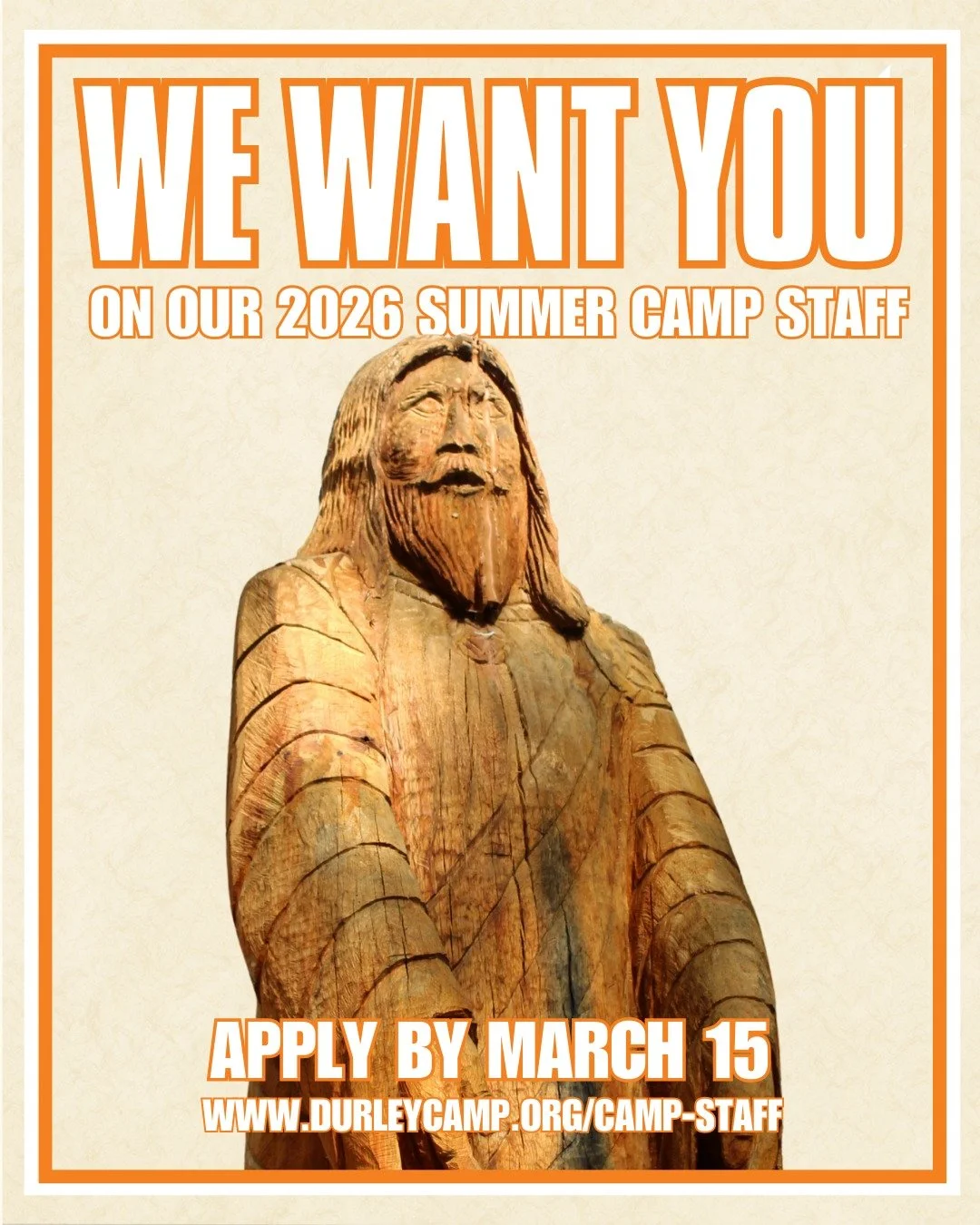 We are just under a week away from our staff application deadline, and we are still looking for candidates for work crew, counselors, and assistant activities positions. Please help us spread the word, as we would love to have you, your friends, or y