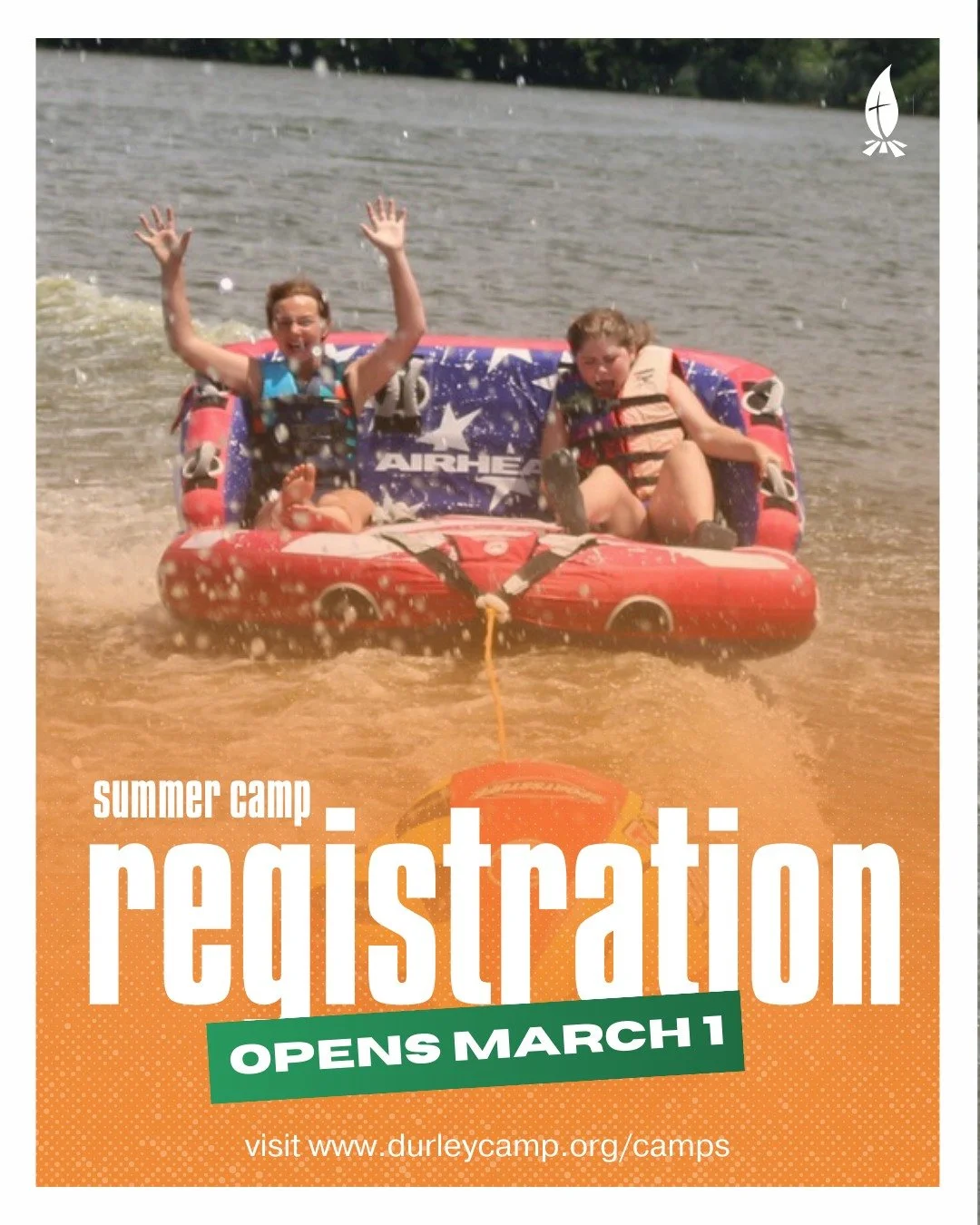 Registration for our summer 2026 Durley Youth Camps and Family Camp will open on Sunday, March 1. We are so excited to welcome you all back to Durley Camp this summer, and can't wait to see what God has in store.
For more information on summer camps 
