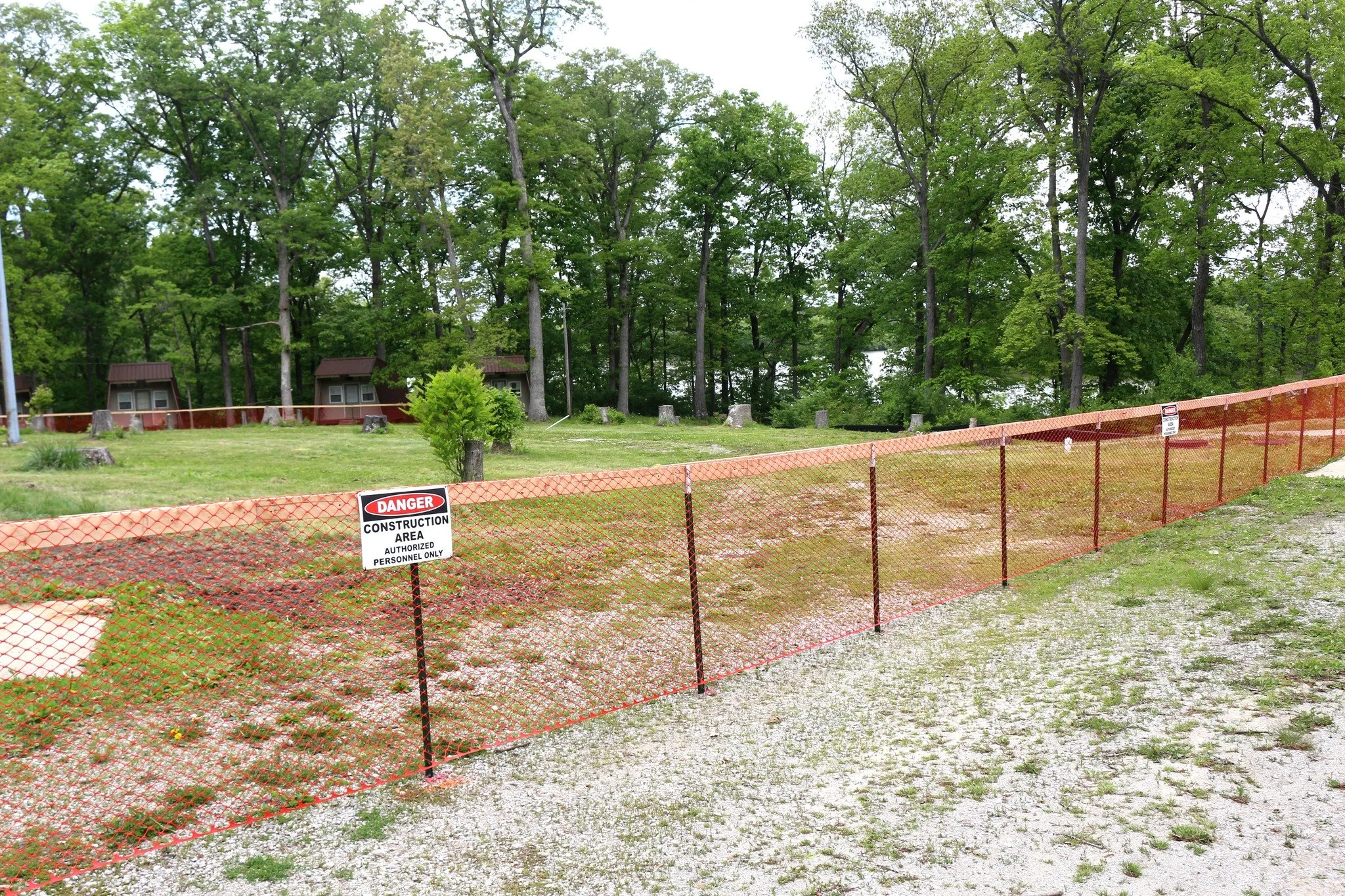 Exciting things are happening out at the campground this week! Construction crews have posted their safety fence, and work is scheduled to begin later this week on the new Youth Lodge.

Thank you to everyone for your continued support of this project