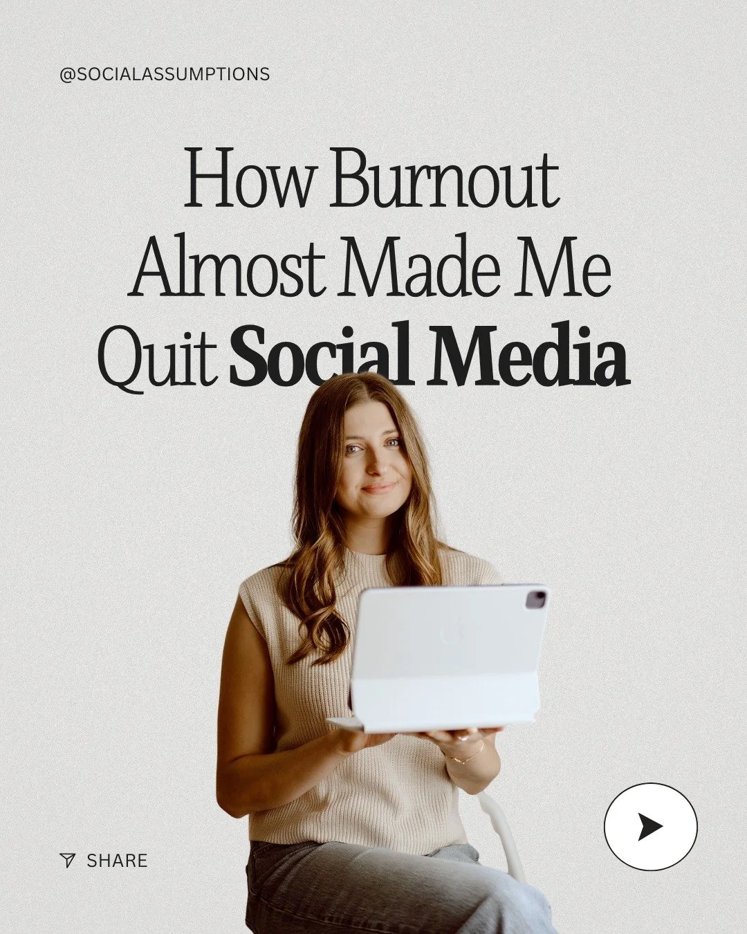 I was so burned out, I almost walked away.

I don&rsquo;t think people realize how easy it is to hit a wall when your job is to *constantly* create.

ESPECIALLY those who are Social Media Managers or Content Creators...

If you&rsquo;re in the burnou