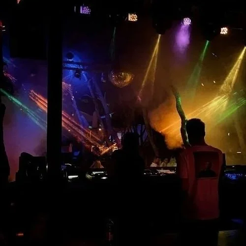 Live event DJ booth