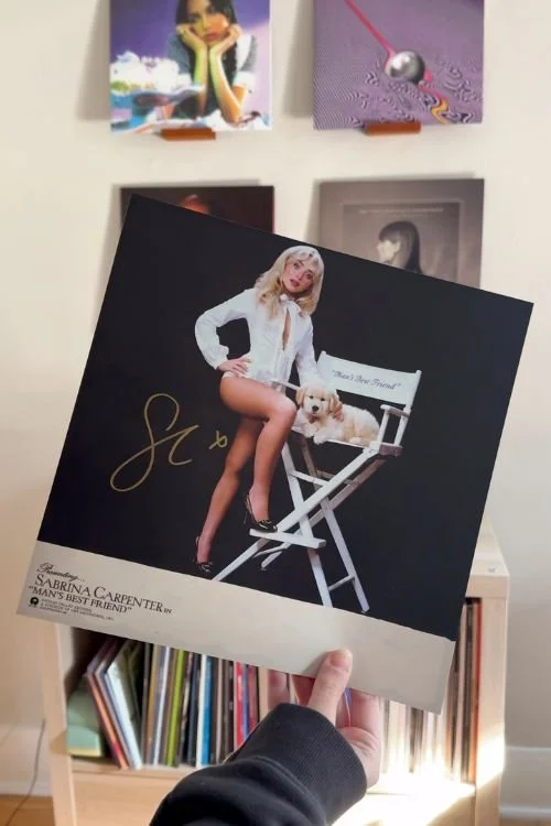 vinyl record unboxing