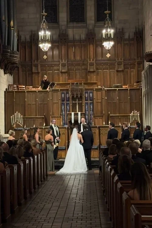 Fourth Presbyterian Church Chicago Wedding Ceremony