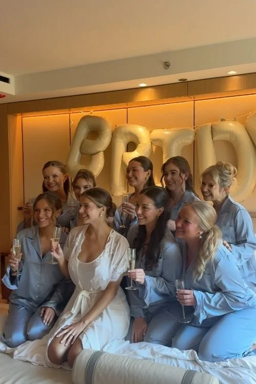 Bridesmaids in Bridal Suite