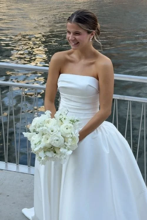 Chicago Riverwalk Wedding Portraits