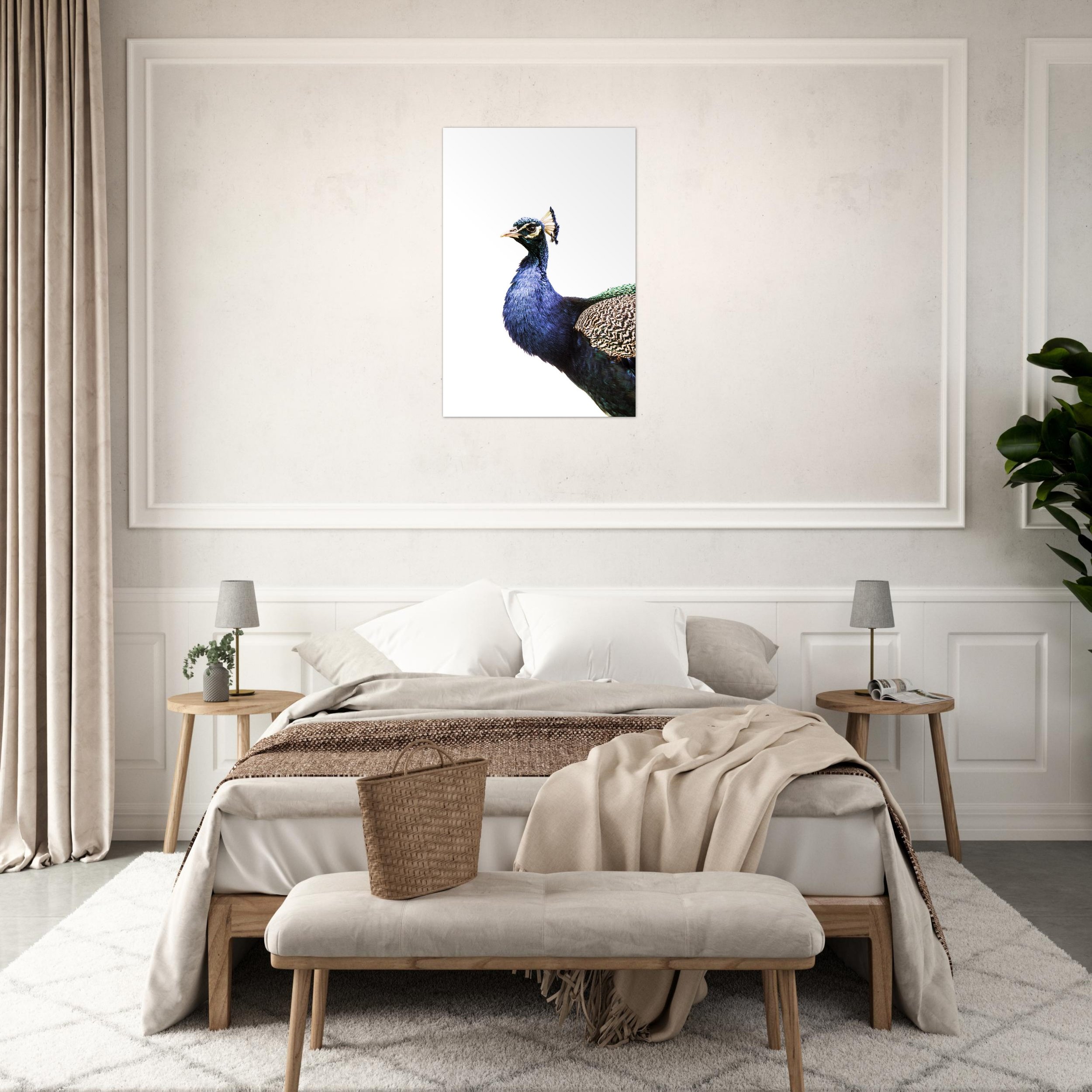 Blue Peacock