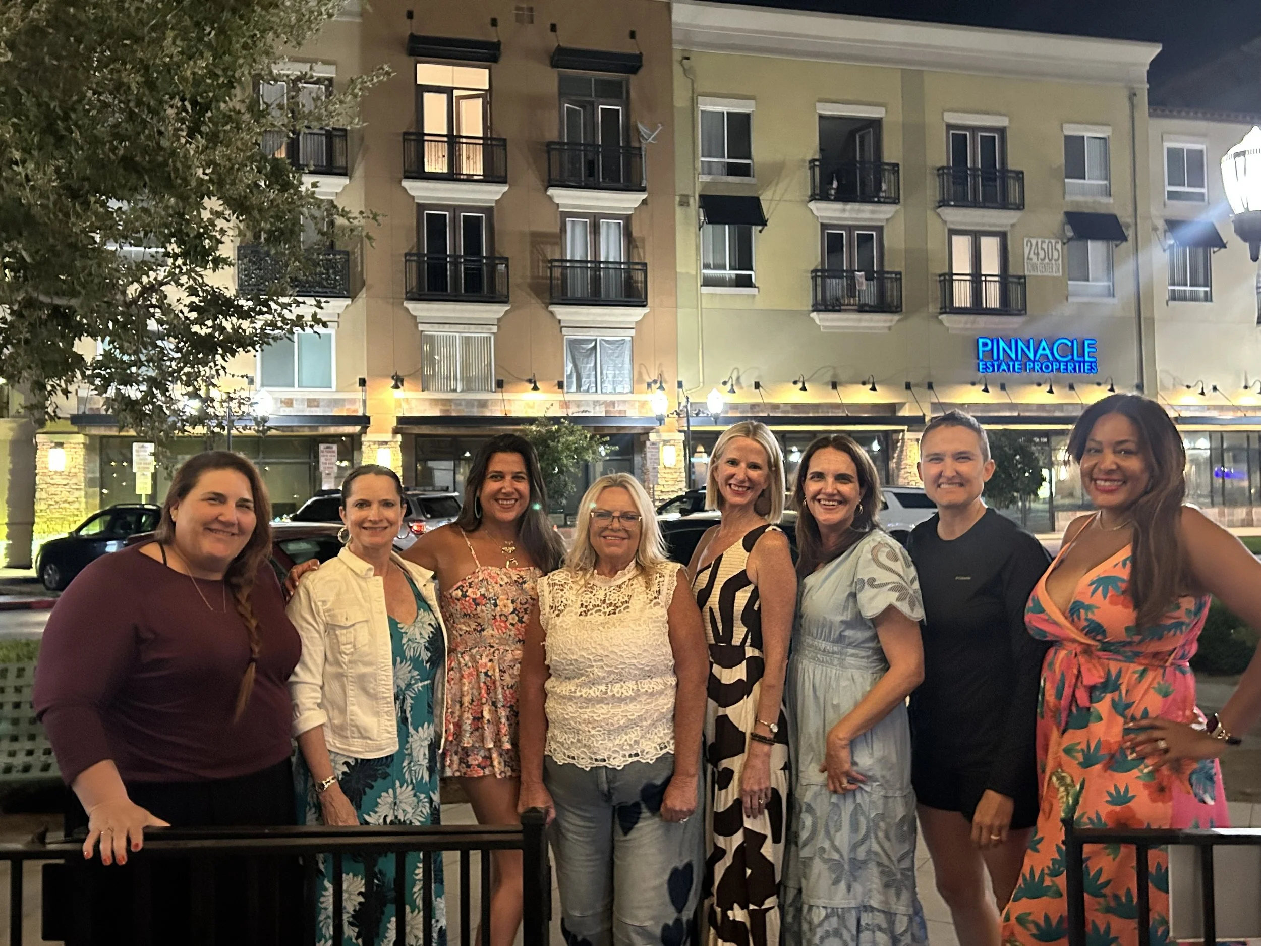 Picture of eight board members