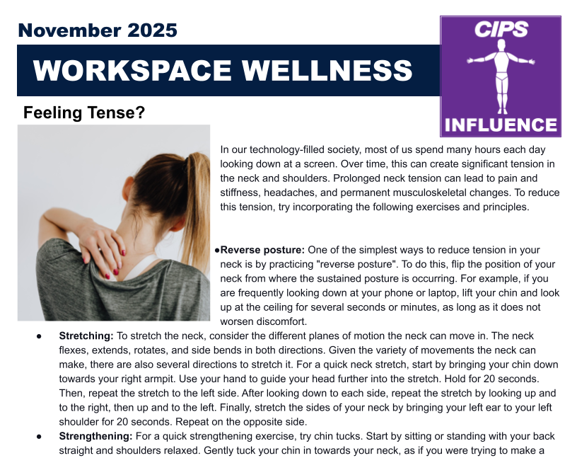 Workspace Wellness