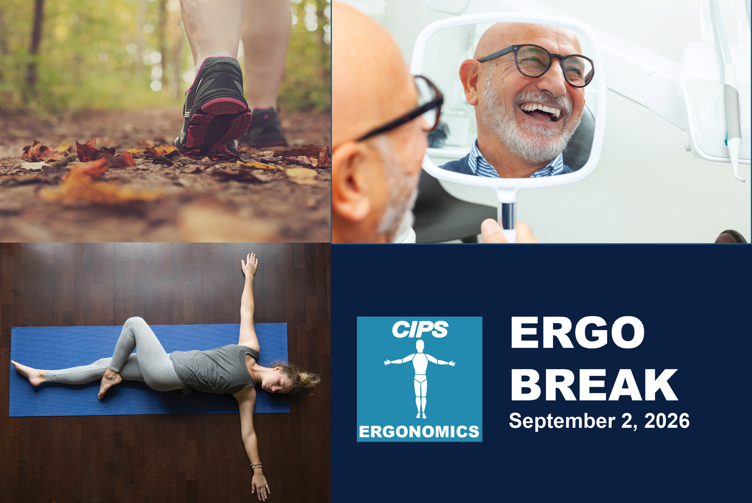 Eyes on the Path, Dental Health, Supine Spinal Twist