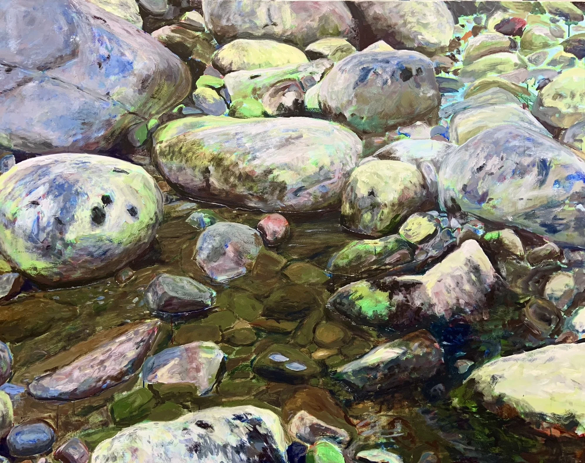 "New Chapter" 48 x 60 oil on canvas