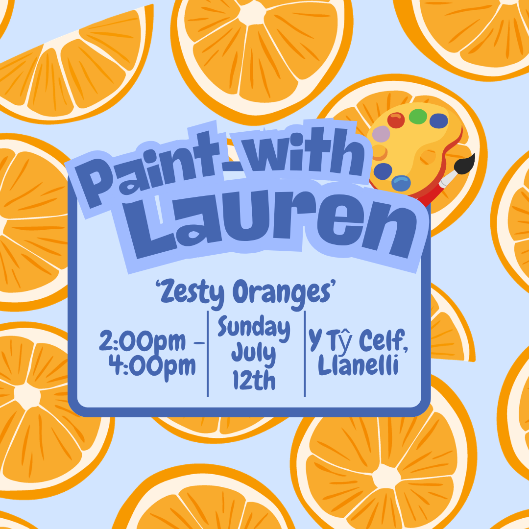 Paint with Lauren ~ Zesty Oranges (July 12th)