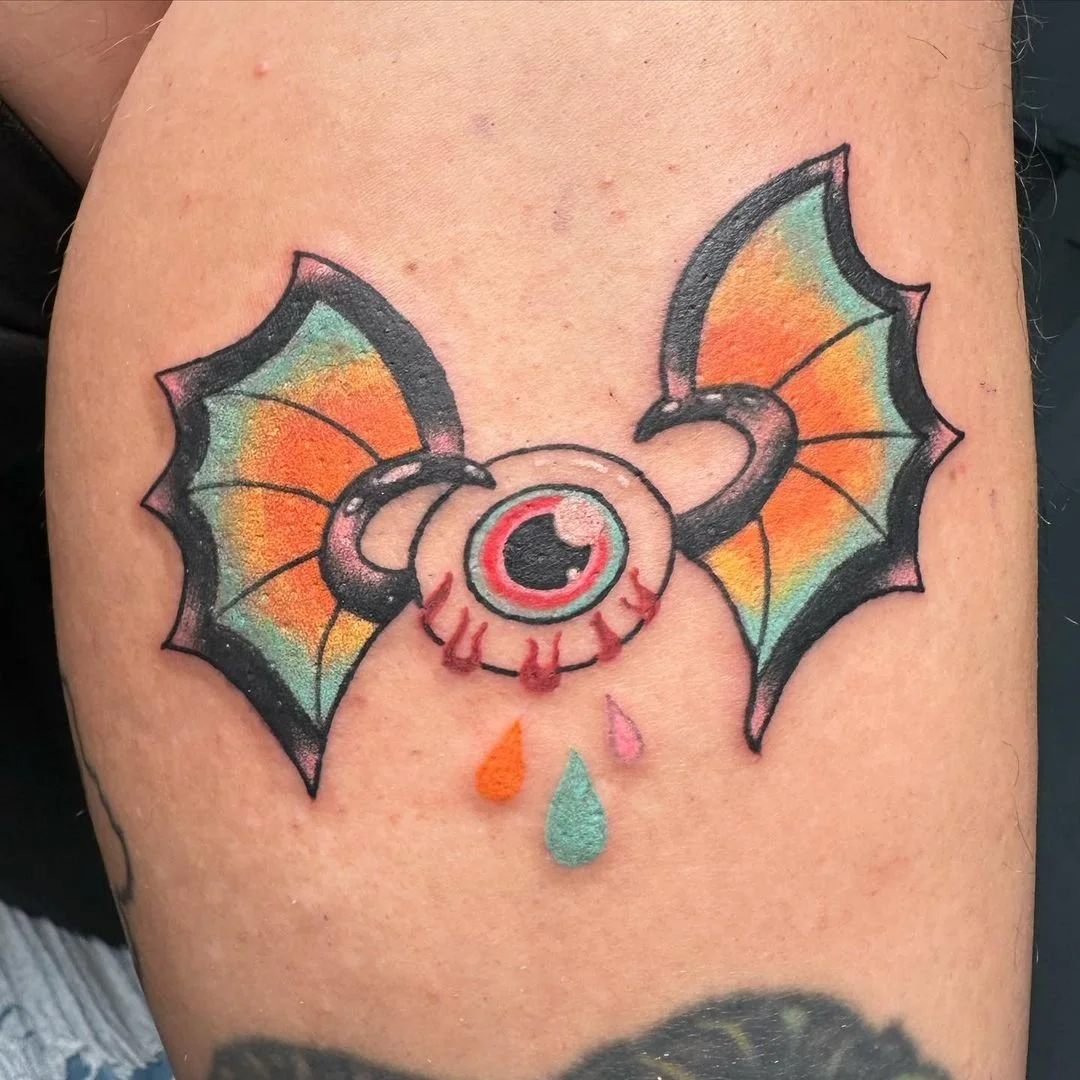 Kayanna Nelson Tattooing at Platinum Rose Studio & Gallery, in Cedar