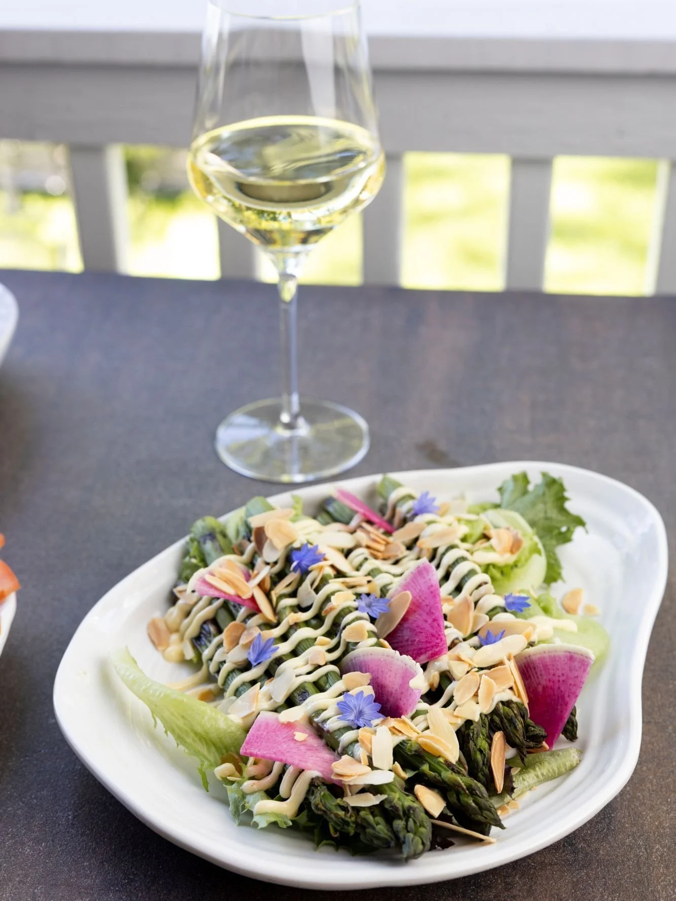 We're still serving up flavor here in Diamond Cove, crisp chilled asparagus, toasted almonds, shaved Parmesan, aged balsamic, and brown butter aioli come together in a dish that feels right at home between sunny afternoons and cooler evenings.

Make 