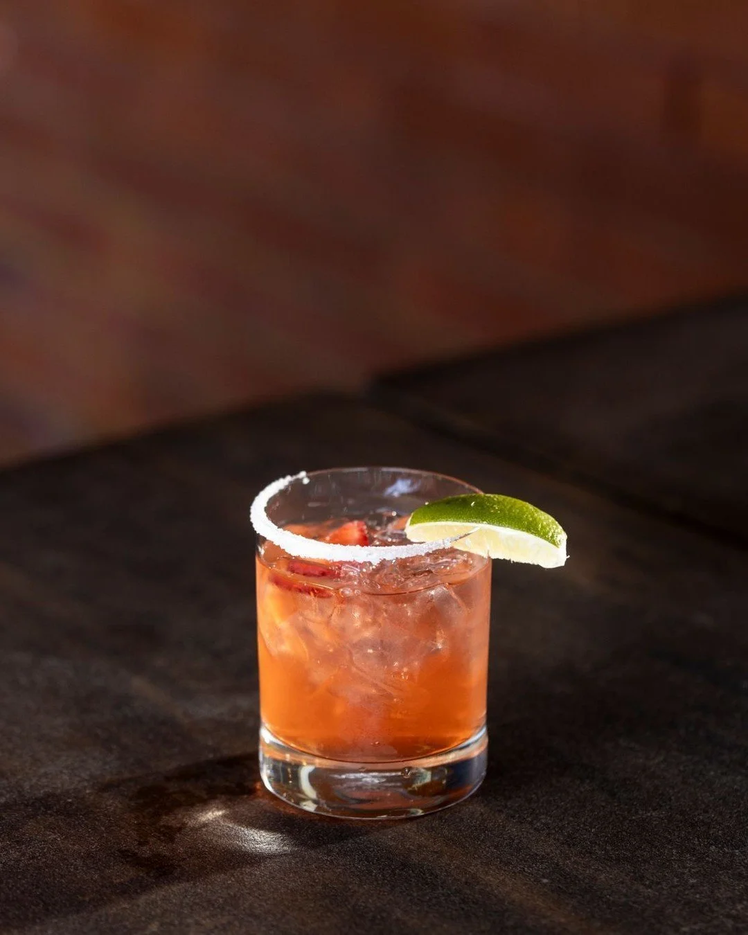Sweet, tart, and made for island sipping. Our Strawberry Margarita blends house-infused strawberry tequila, Cointreau, fresh lime, and agave for the perfect marg.

Come grab one while sun's still out!