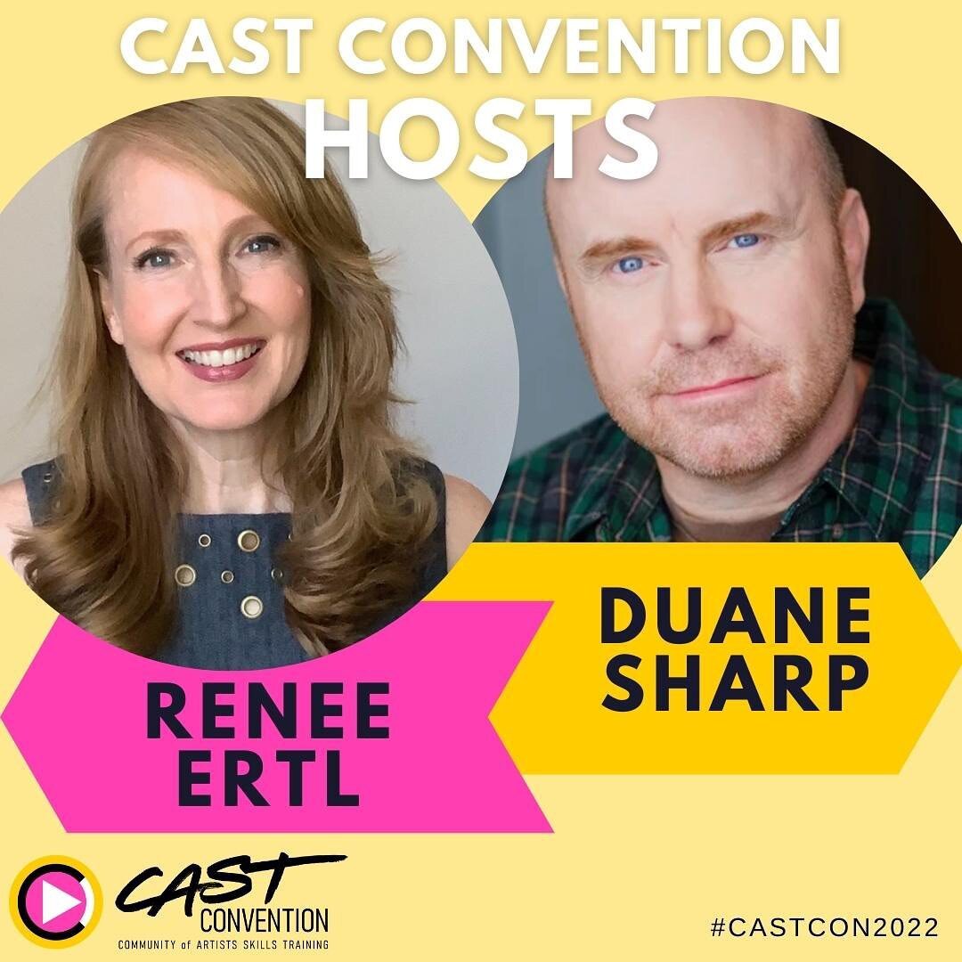 Introducing your Hosts for #CASTCON2022, Renee Ertl and Duane Sharp!

Creators and Co-Founders of CAST Convention, Renee Ertl and Duane Sharp have been working together as Talent Agents for almost 20 years! 

In 2018 they opened Chicago Talent Networ