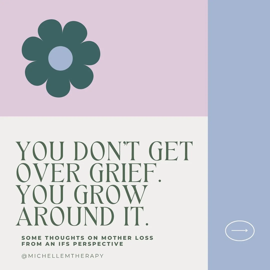 🌼 Grief doesn’t follow a straight line, especially when you lose your mom at a young age. 
🌼 Some parts of you might still be waiting for closure. Others are just trying to keep it all together. And some are still figuring out how to feel at