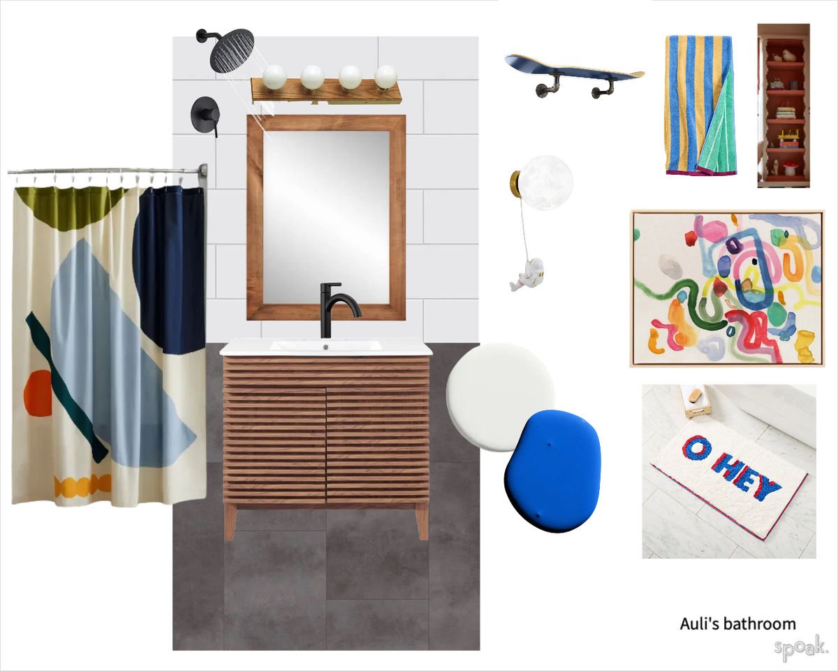 I know nothing about bathroom tiles