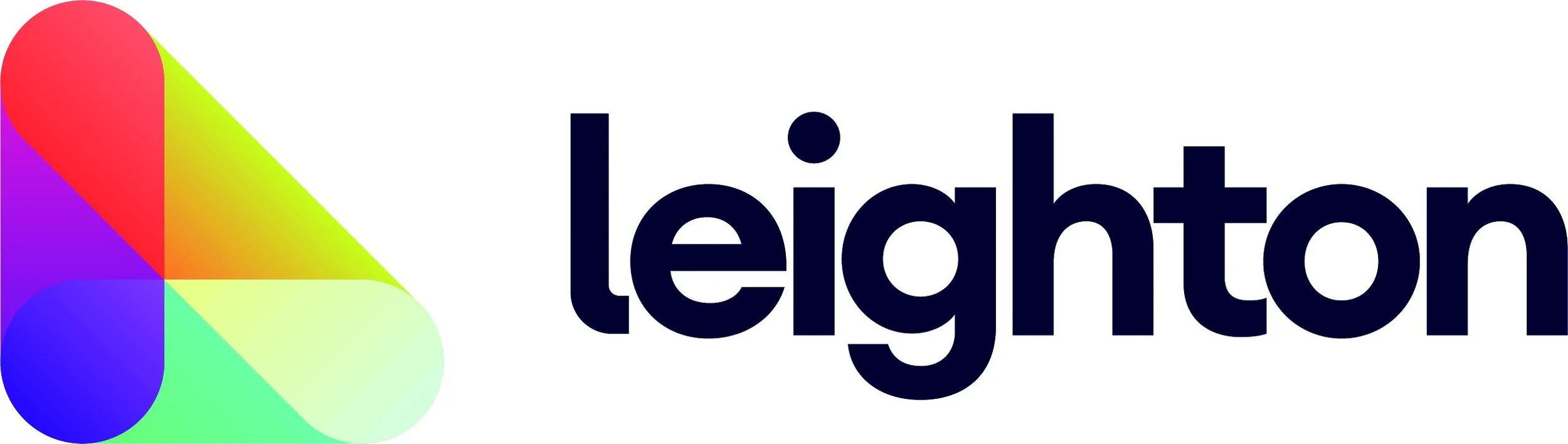 The logo of a company called Lightron features a colorful gradient icon with overlapping shapes in red, orange, yellow, green, blue, and purple, alongside the word 'lightron' in lowercase black letters.