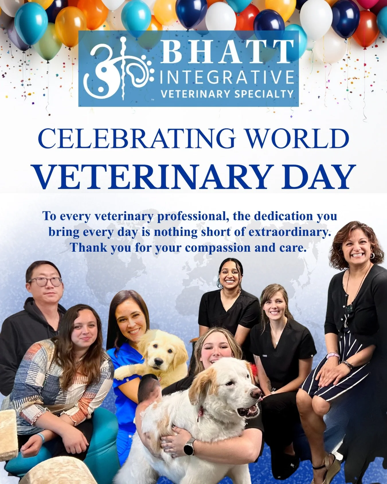 We&rsquo;re celebrating World Veterinary Day. 🐾

We chose this because animals deserve someone in their corner. Someone who listens even when they can&rsquo;t speak. Someone who fights for their comfort, their dignity, their life.

Today I&rsquo;m c
