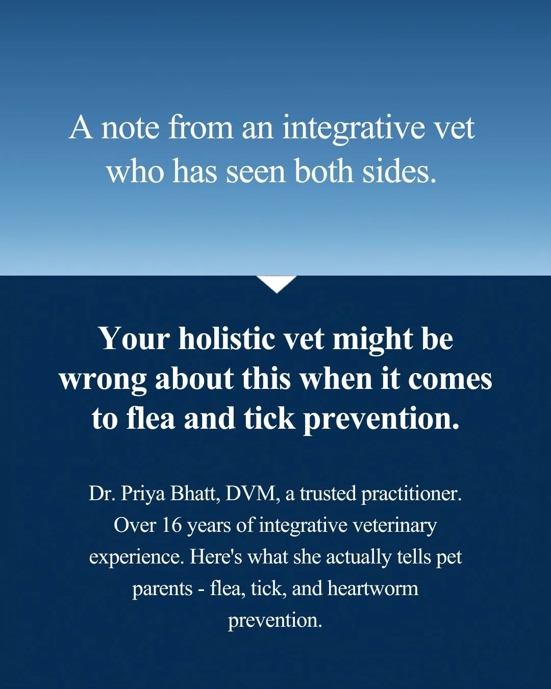 Flea, tick, and heartworm prevention is where I draw a clear line when it comes to natural vs medicinal. Because I have seen and treated the impact of heartworm. 

A lot of pet parents are reaching for neem oil, cedarwood oil, diatomaceous earth, and
