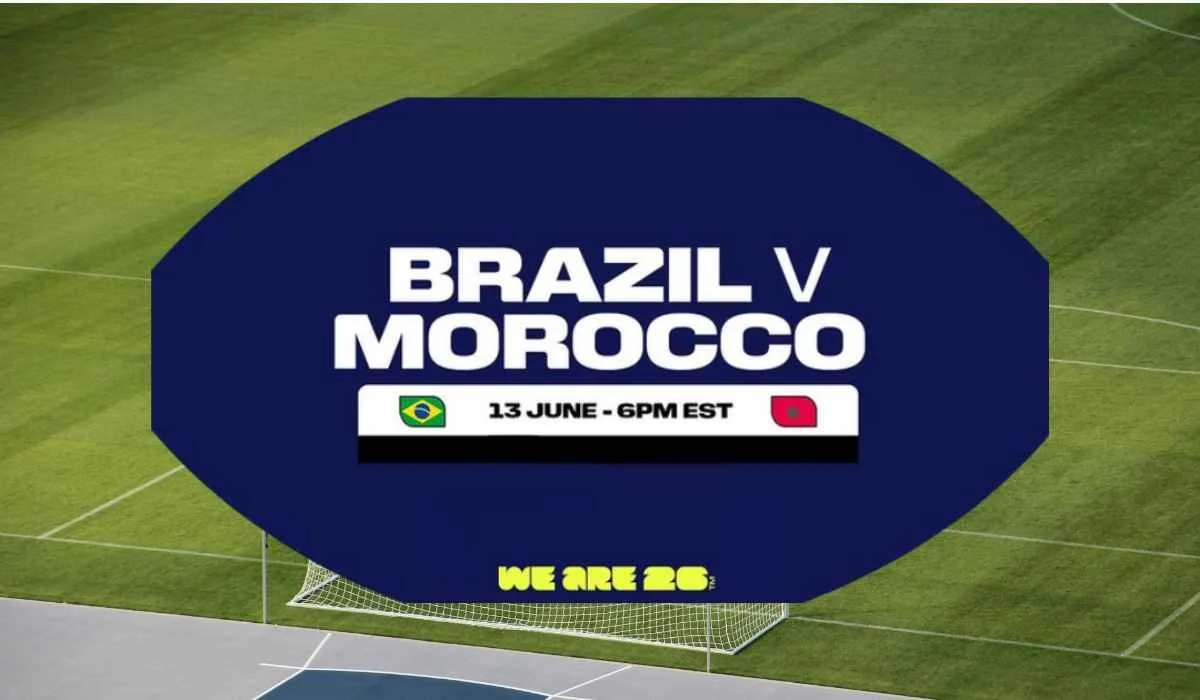 Brazil Vs Morocco - FIFA World Cup 2026