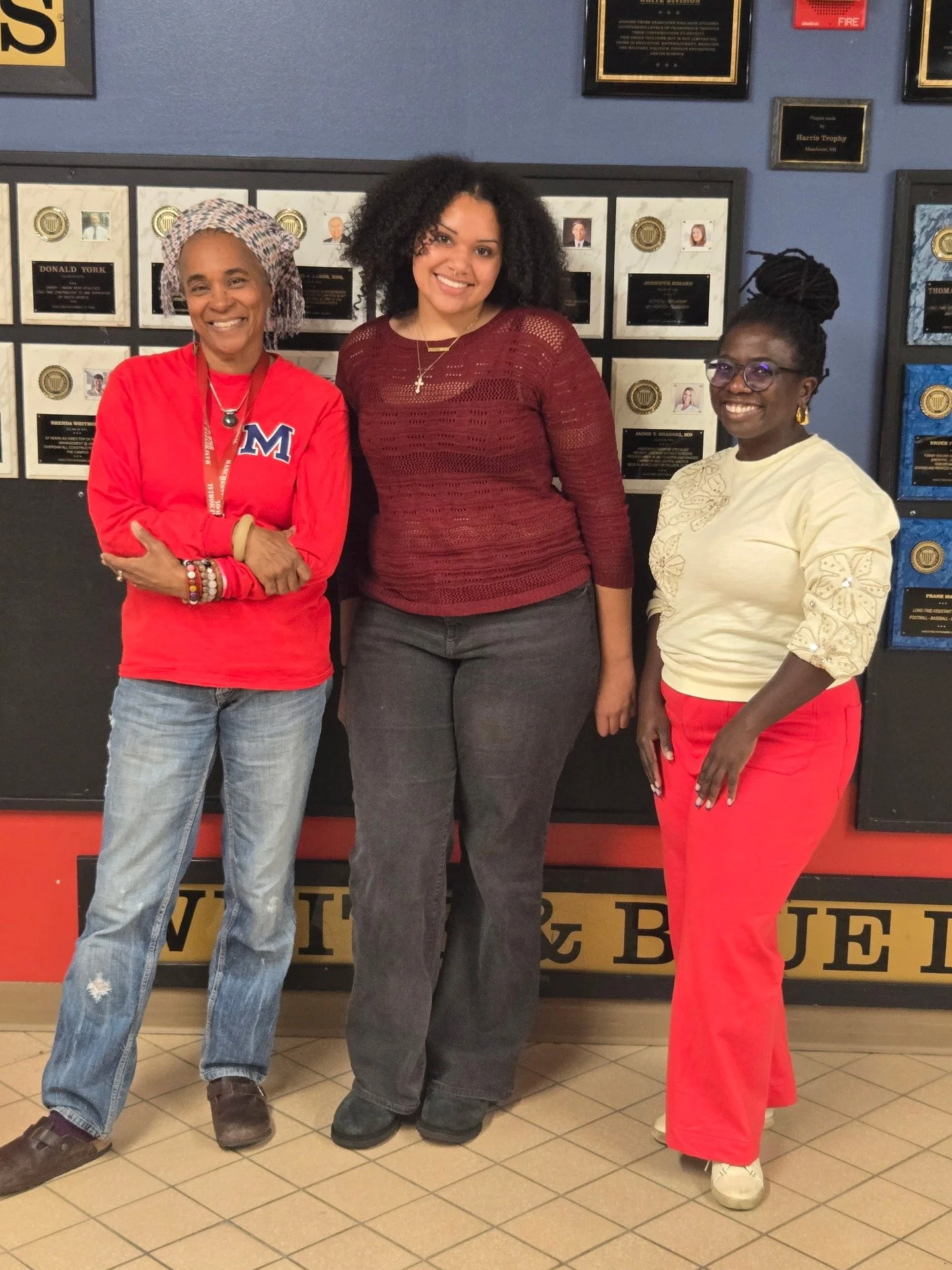 Yesterday, NHCJE's Grace Kindeke &amp; Anthony S. Poore met with Memoria High School's Diversity and Inclusion Student Assistant and the school's DISA (Diversity &amp; Inclusion Student Association) Group, founded by NHCJE intern Ayvah Collier. It wa