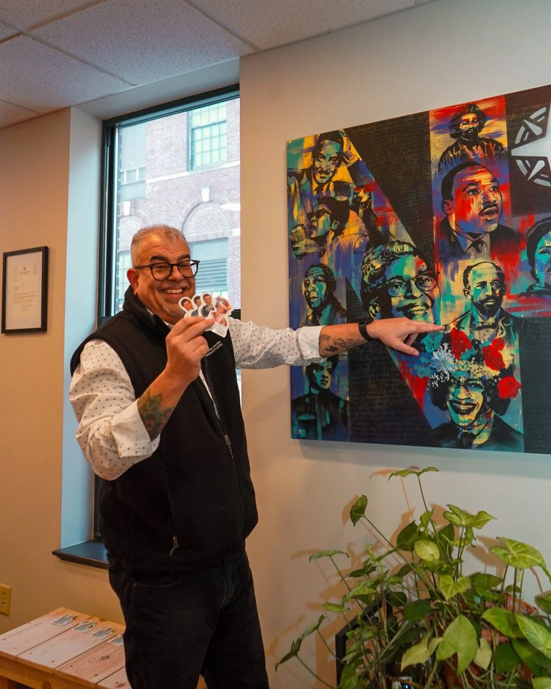 Celebrate National Sticker Day with us by checking out our latest Sticker Series!✨🎨

Our Icon Sticker Series honors the social justice leaders &amp; change-makers who have paved the way for the fight for justice and equity in New Hampshire and beyon