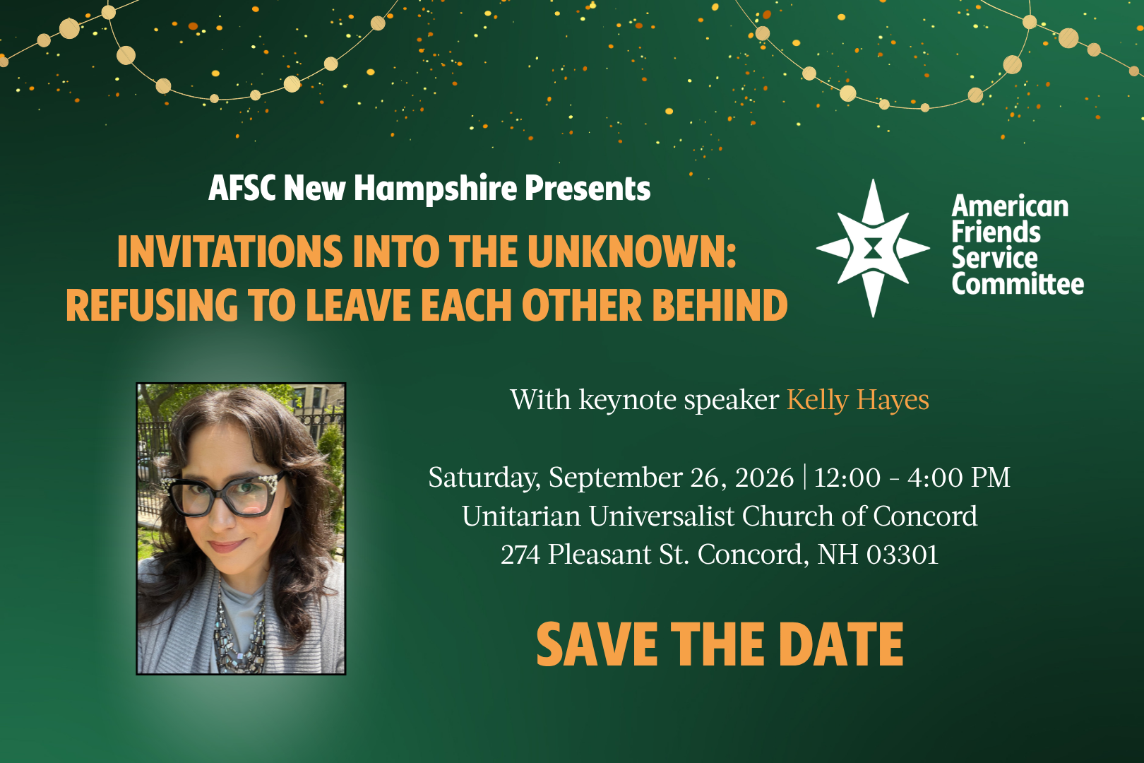 2026 AFSC New Hampshire Annual Celebration