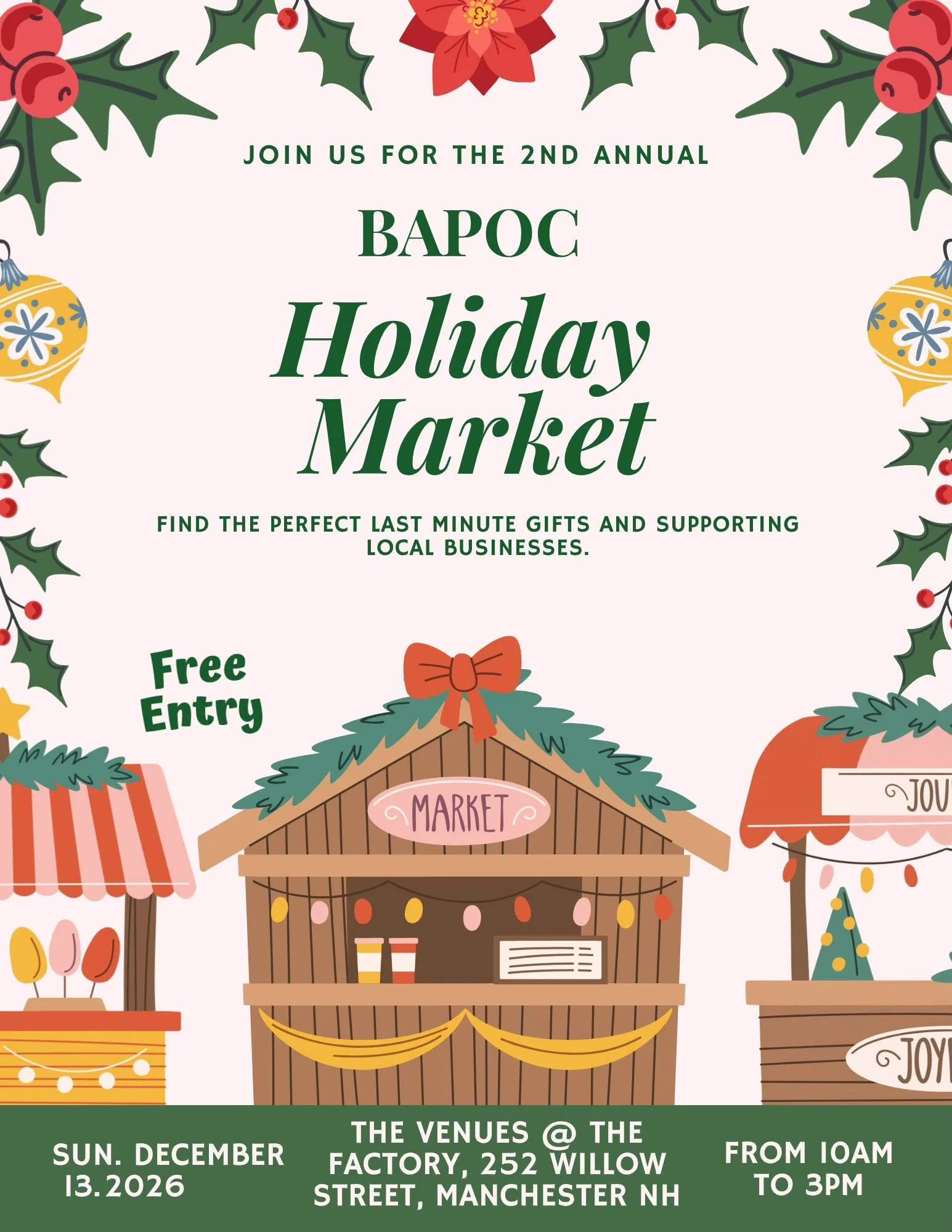 BAPOC Holiday Market