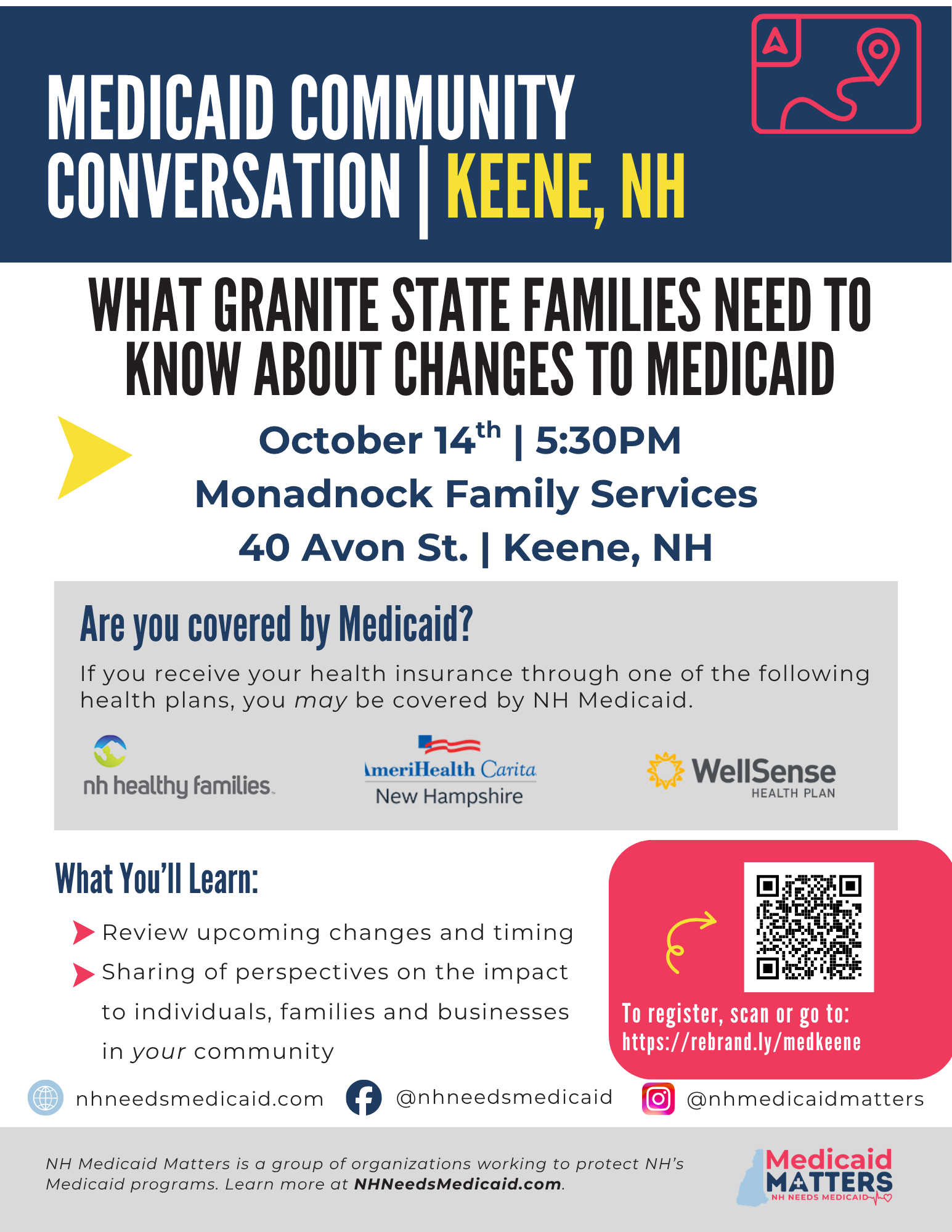 Keene Medicaid Community Conversation