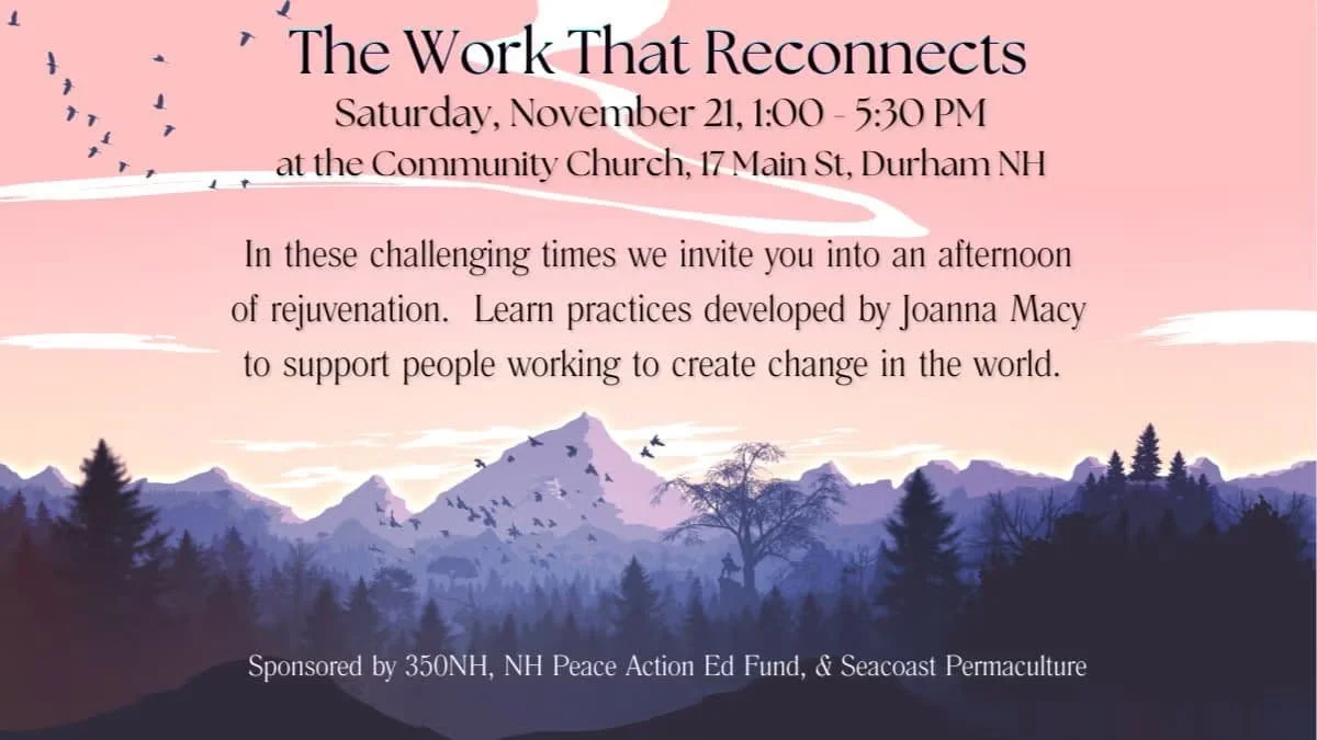 The Work That Reconnects Workshop 