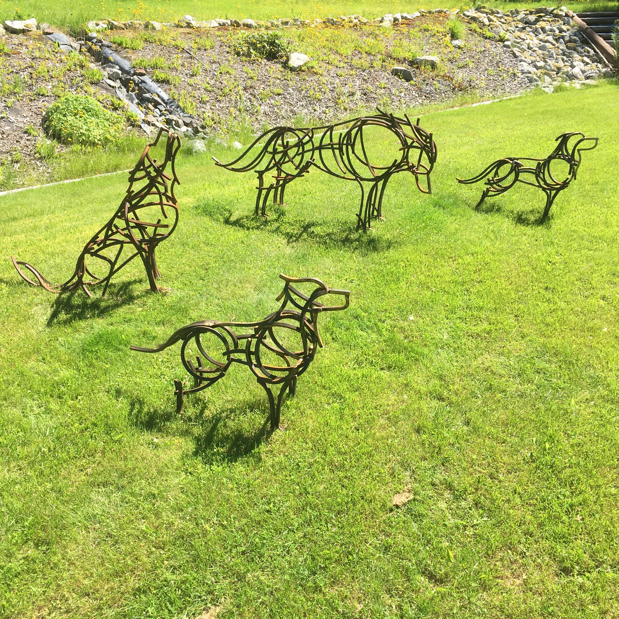 Lawn sculptures