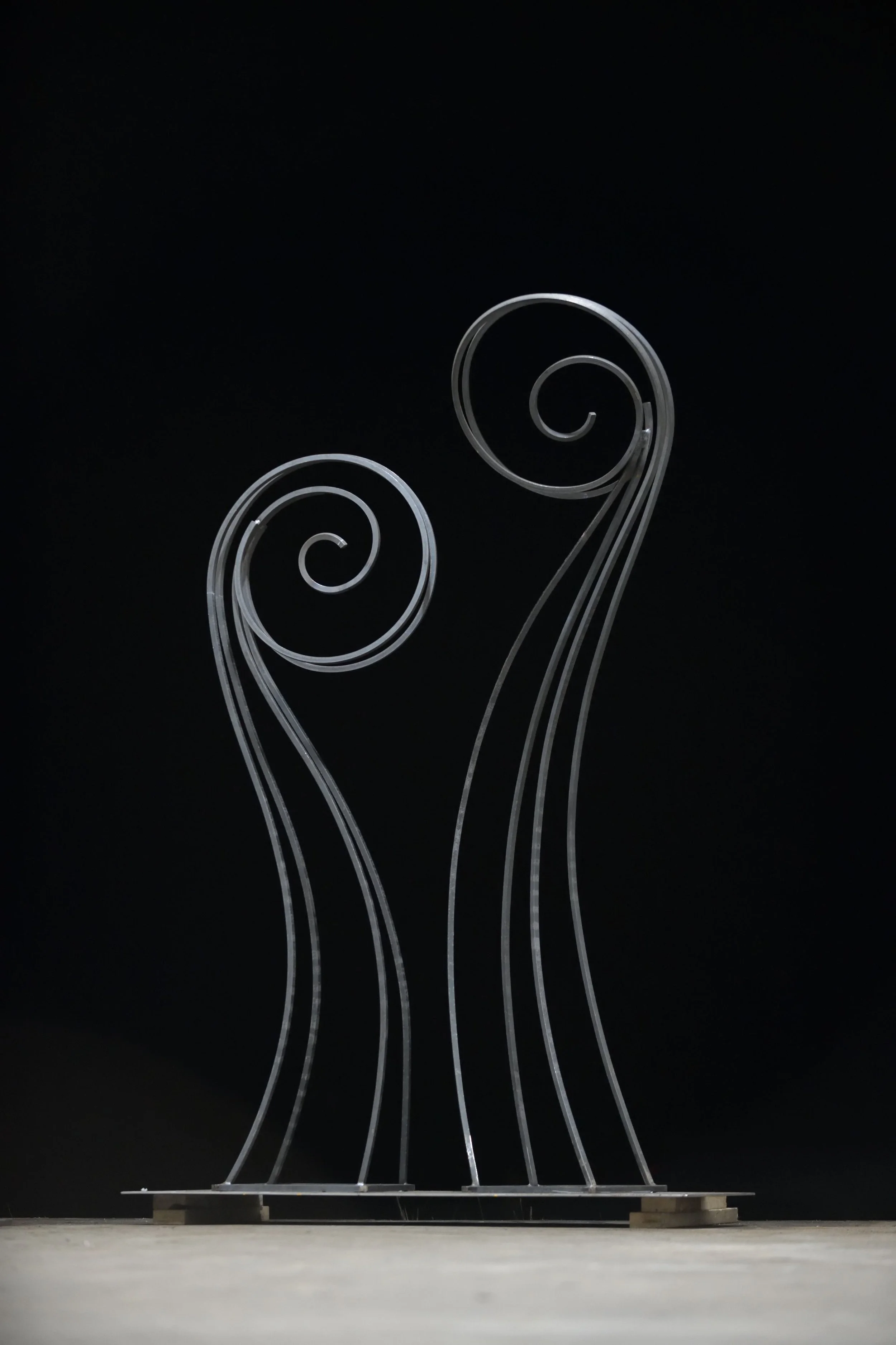 cortex steel sculpture British Columbia 