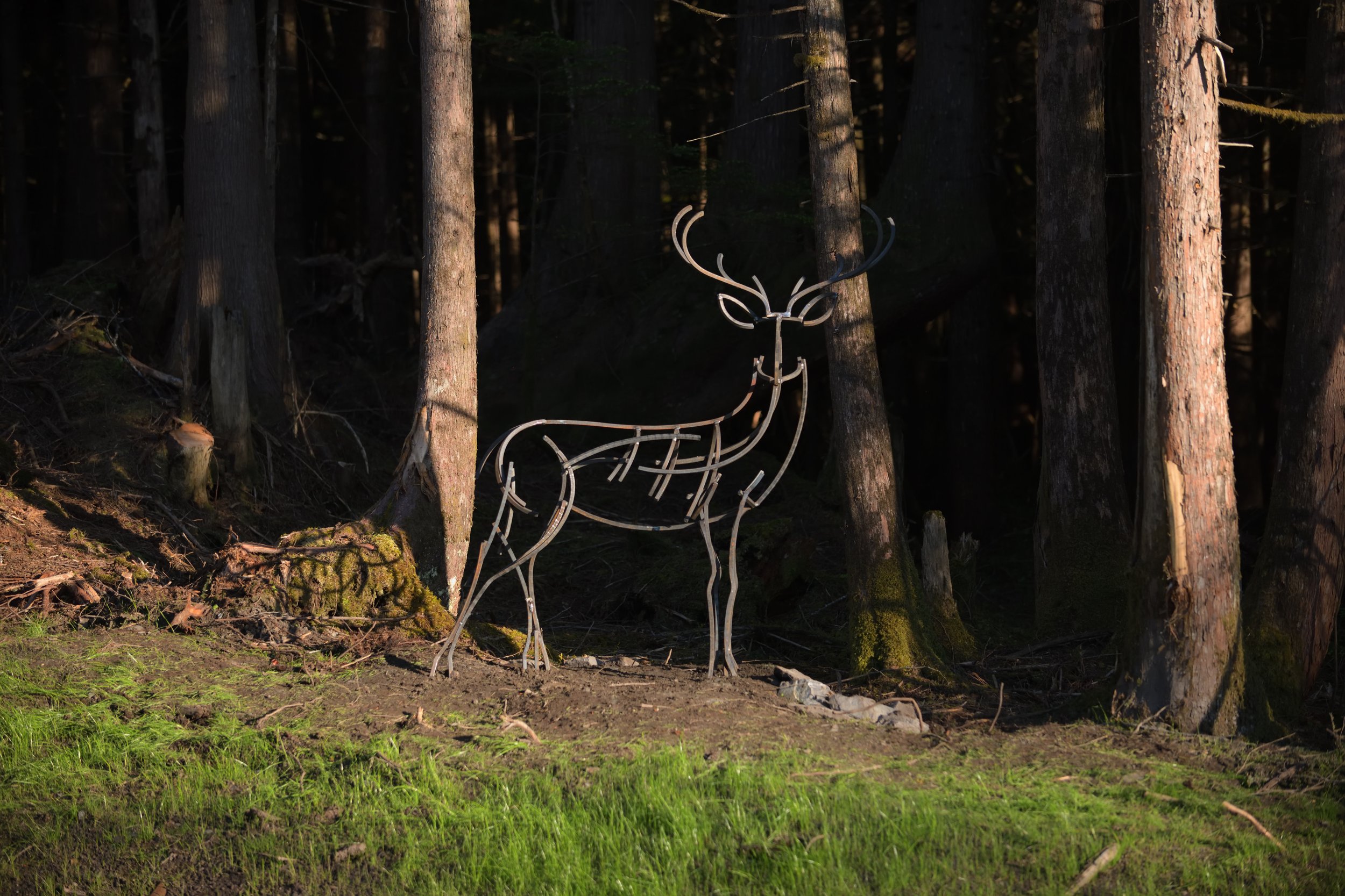 Hammy the Deer sculpture