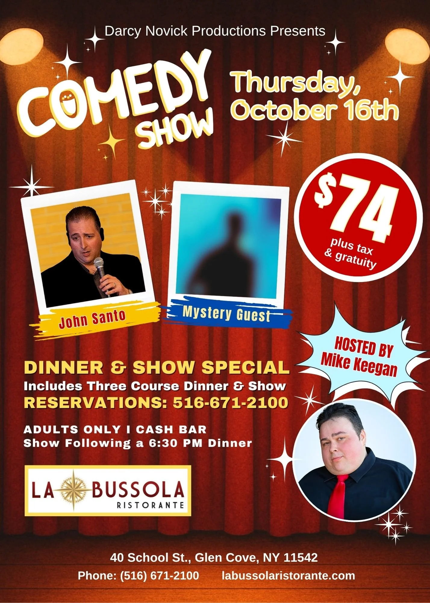 Comedy Night at La Bussola
