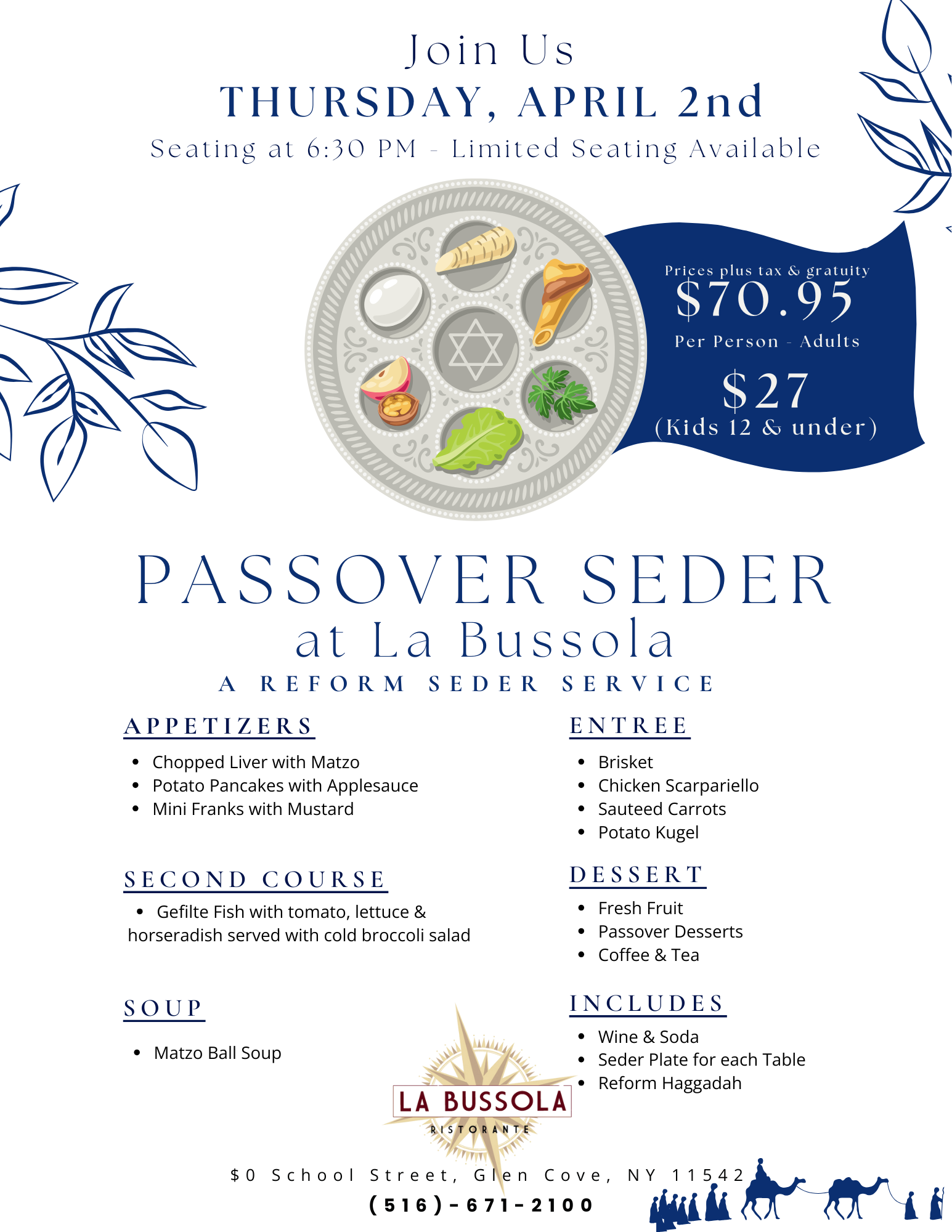 Passover Dinner