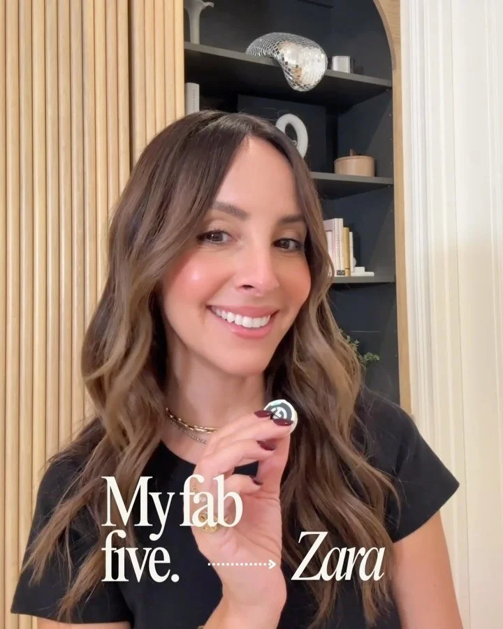 It's my favorite shopping day of the week!
This week's FAB FIVE is from @zara. By request! 

They have really stepped it up after my last try-on fail, so here's the best of what's on the site today.

I love the quality and individuality of each piece