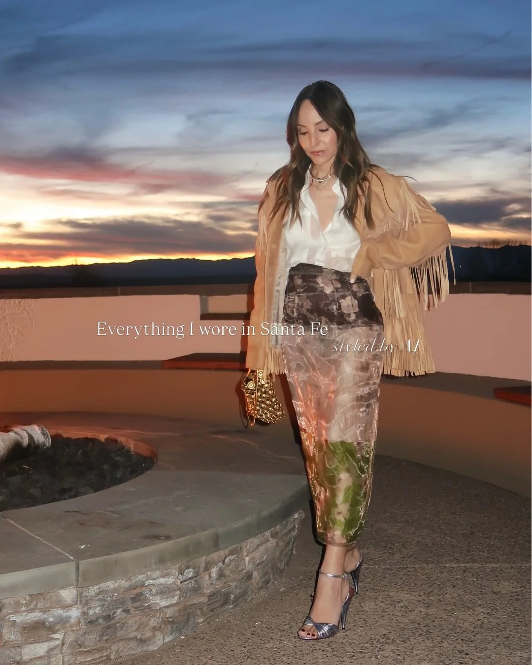 I let AI moonlight as my personal stylist for Santa Fe&hellip; and it might have just out-styled me. 🤖🌵✨

I told @googlegemini I wanted &ldquo;Light Western but make it chic,&rdquo; and the results were a Pinterest board come to life. 

From fringe