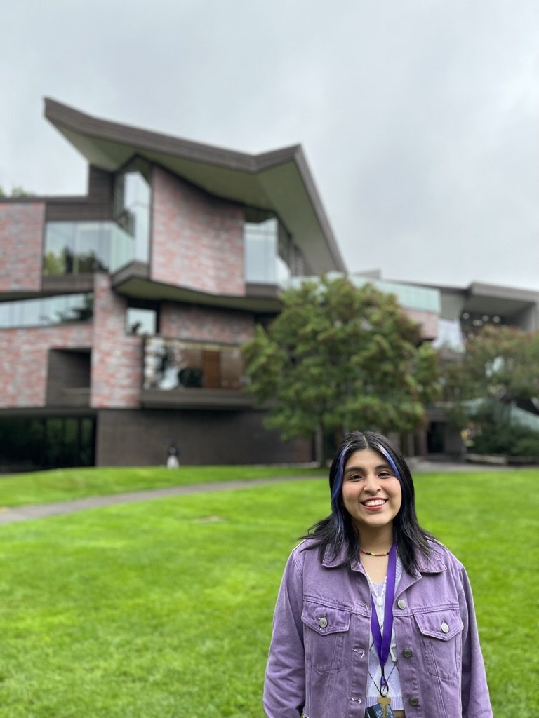 Isabela Sanchez Taipe on Wellesley campus