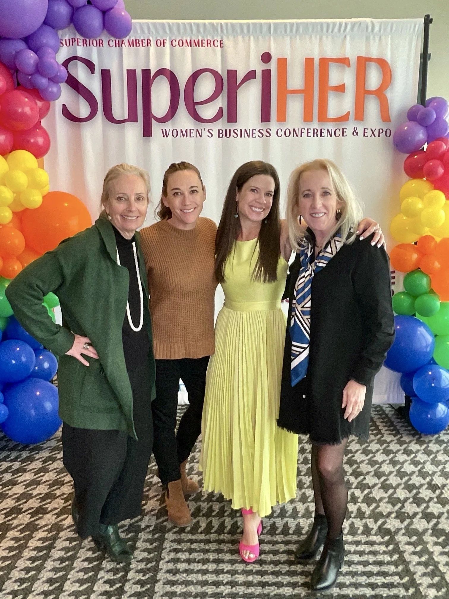 Attending the Superior Chamber's SuperiHER Conference as the title sponsor