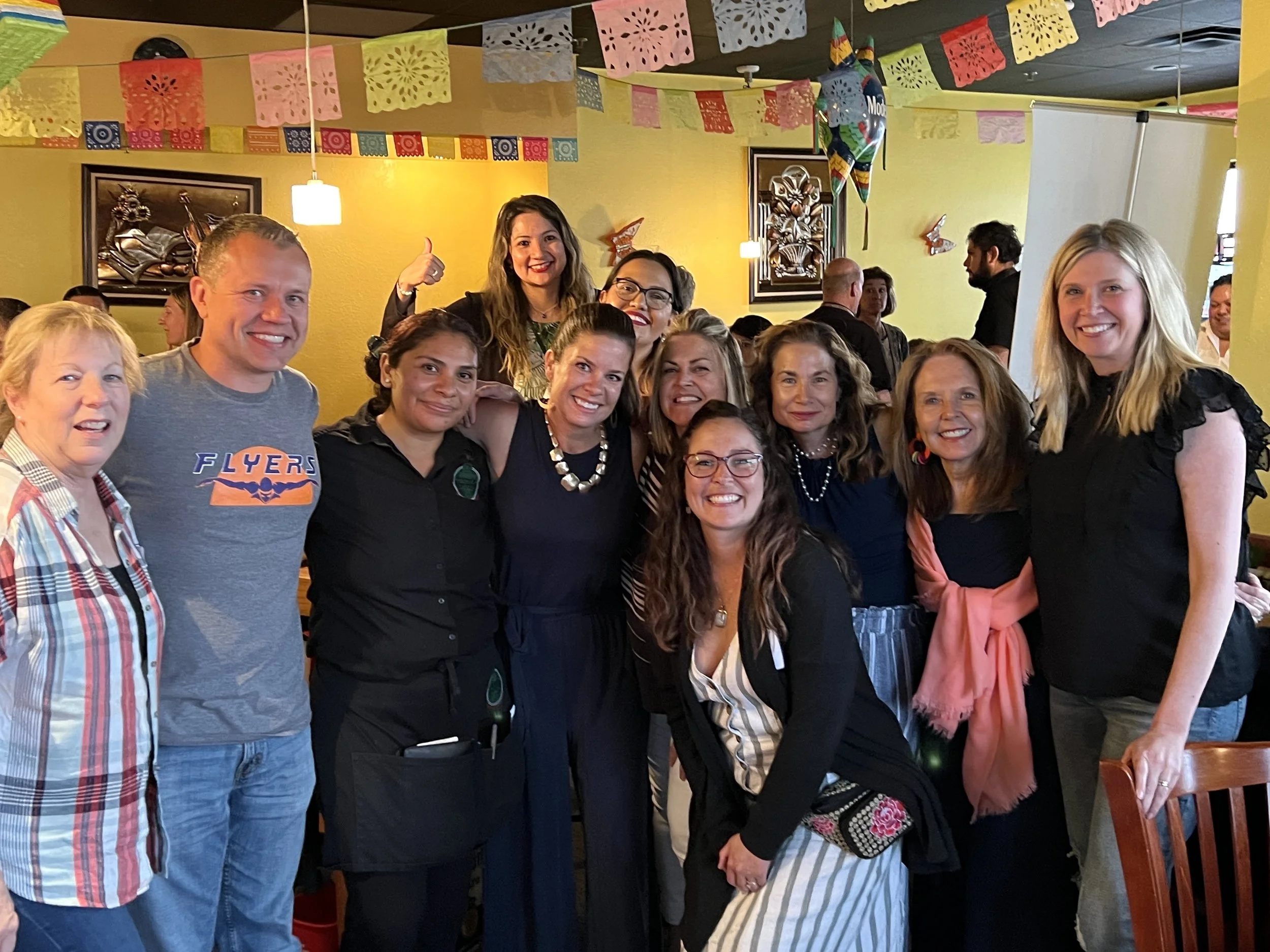 Attending the Latino Chamber's after hours event at Tequila Mezchal (yum!!!)