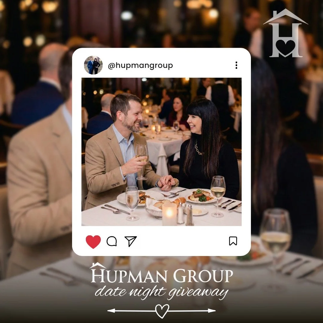 💘 It&rsquo;s that time of year again! 🎉
The Hupman Group is giving away a Date Night worth $250! ❤️

Whether you&rsquo;re planning a romantic night out, a kid-free escape, or just some well-deserved quality time (and snacks 😉), we&rsquo;ve got you